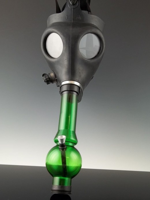 diagram of a bong gas mask