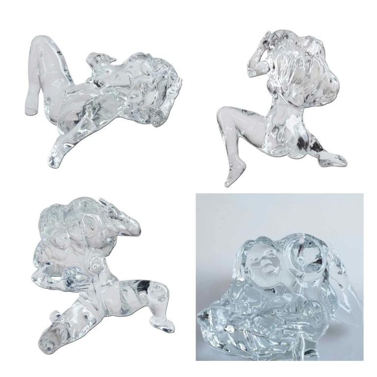 Pussy Pipe – Clear Glass Handpipe