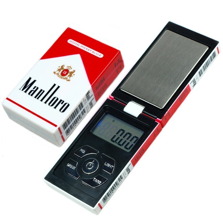 Weed Scale Disguised As Pack Of Cigarettes