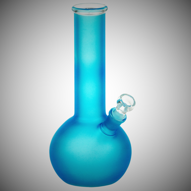 Potter Neon Bubble Base Glass Bong From Weed Star