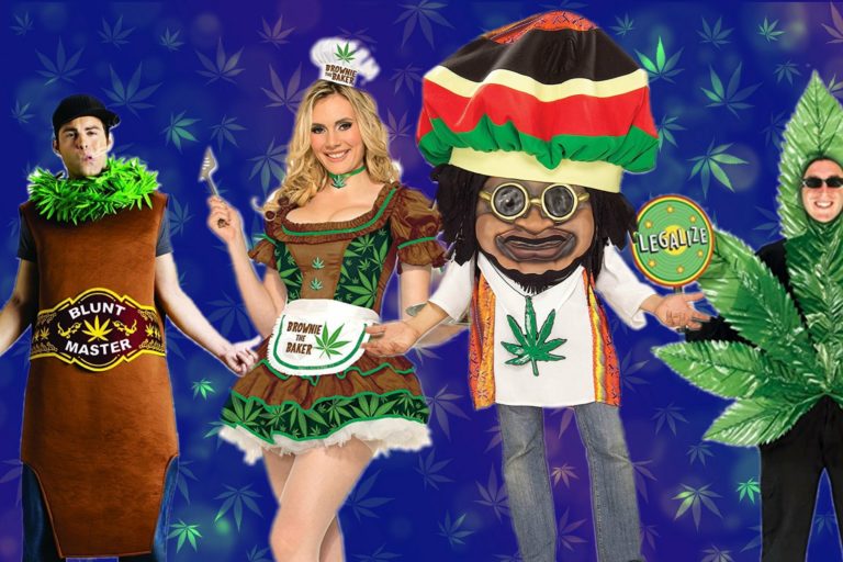 Cool Weed Themed Halloween Costumes For Him and Her