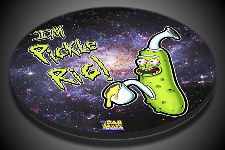 Rick and Morty Dab Mat: “I’m Pickle Rig” by Dabmatz