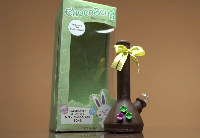 ChocoBong: The Edible and Smokeable Milk Chocolate Bong